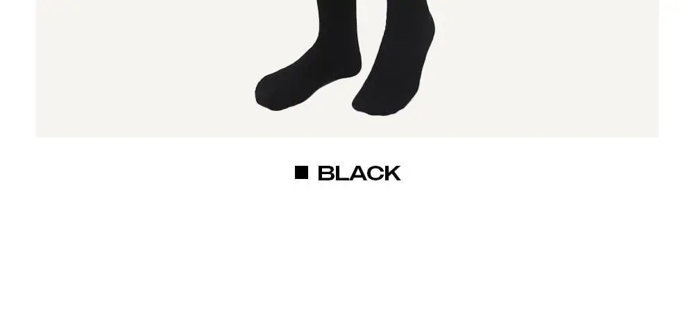 [류혜영 PICK] 마른파이브 넉넉 소프트 웜 골지 니삭스 5colors (블랙/차콜/그레이/베이지/아이보리)(숏,롱) 상세페이지 40